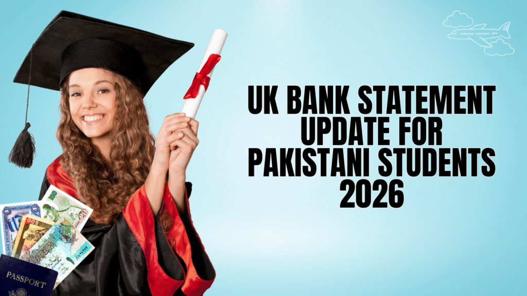 UK Bank Statement Update For Pakistani Students 2026