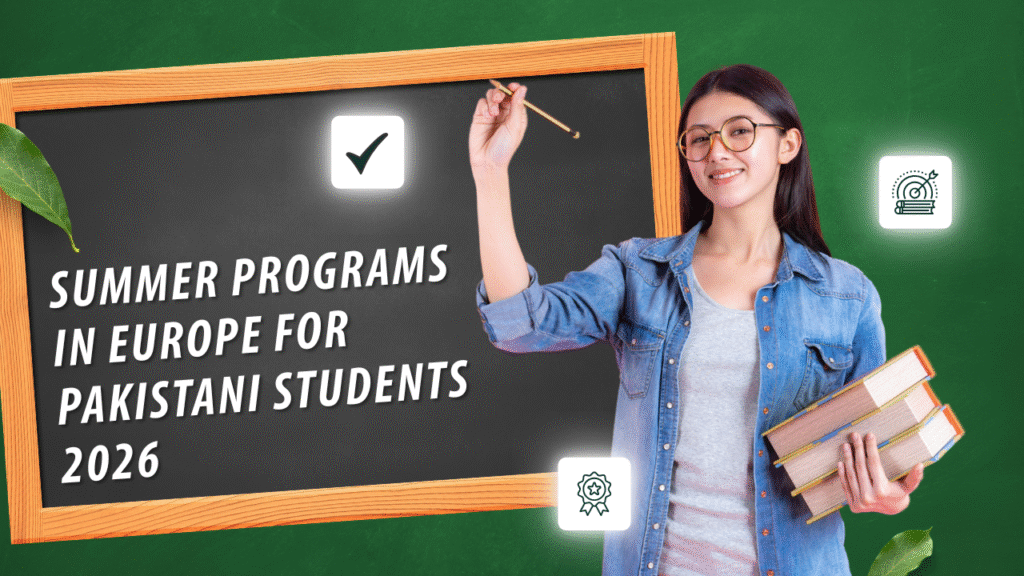 Summer Programs in Europe for Pakistani Students 2026