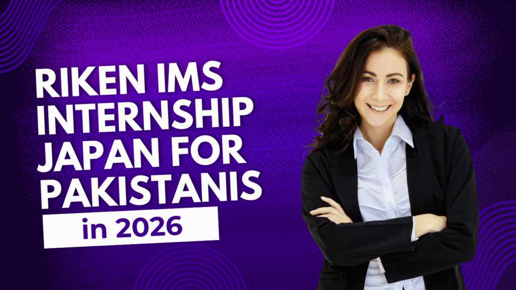 RIKEN IMS Internship Japan for Pakistanis in 2026