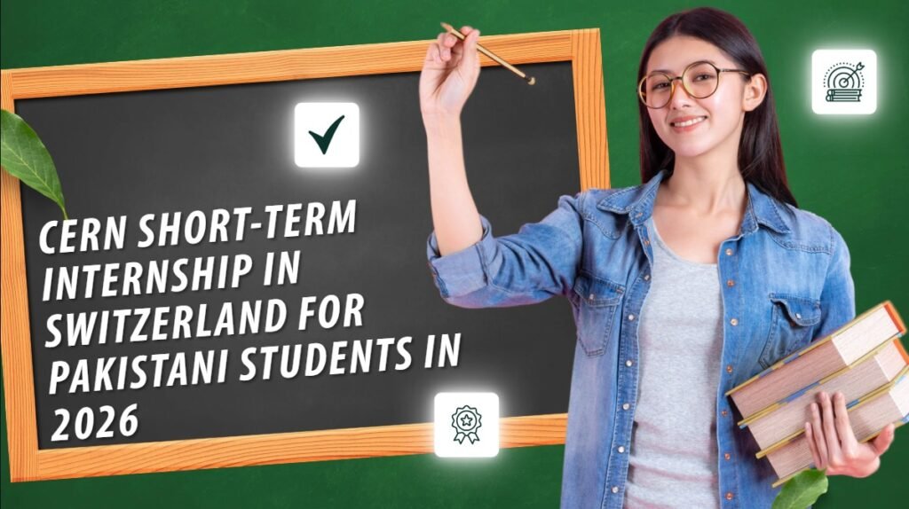 CERN Short-Term Internship Switzerland for Pakistanis